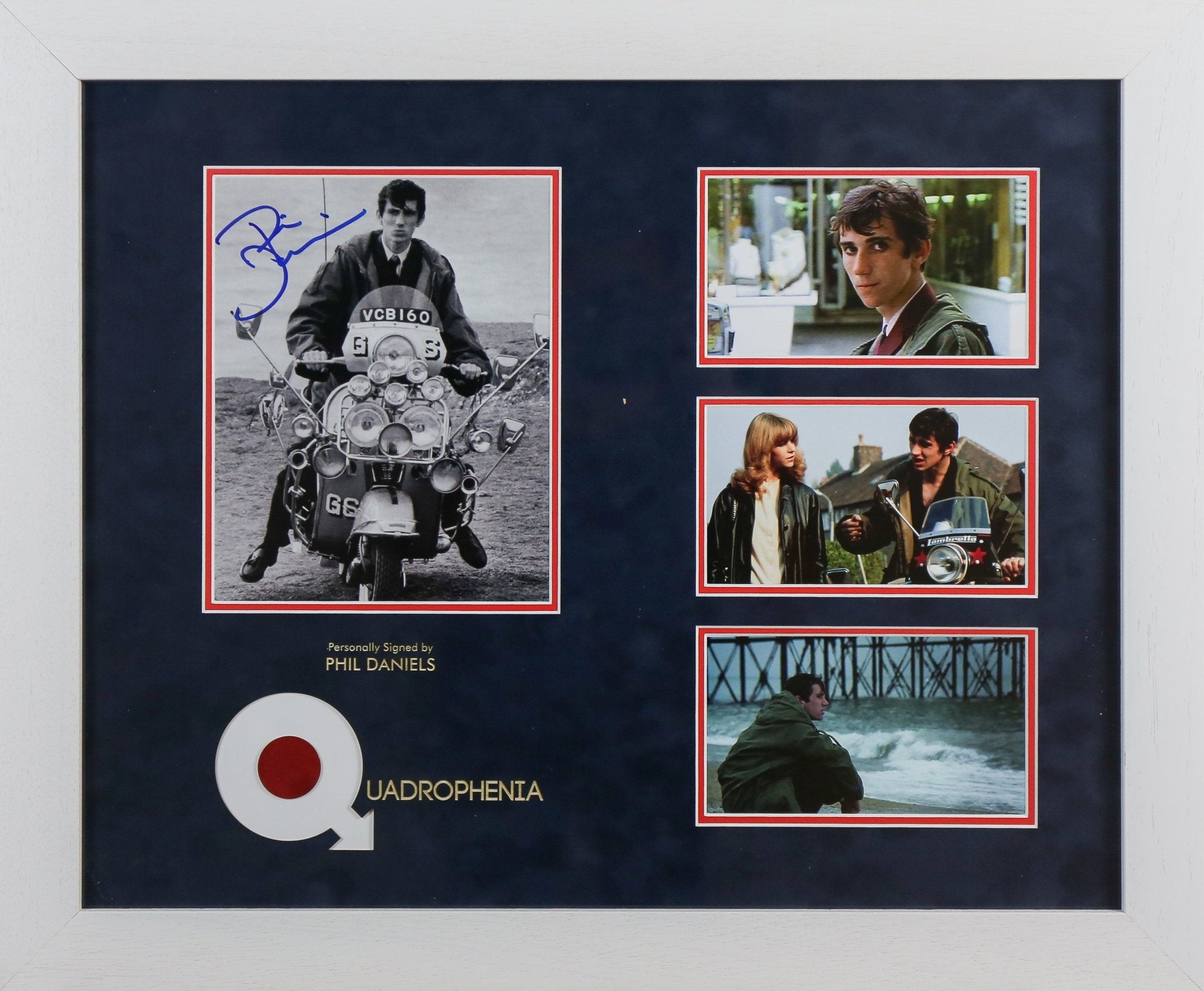 Phil Daniels Signed Quadrophenia 12x8 Photograph Framed Display - Memorabilia Framers Shop